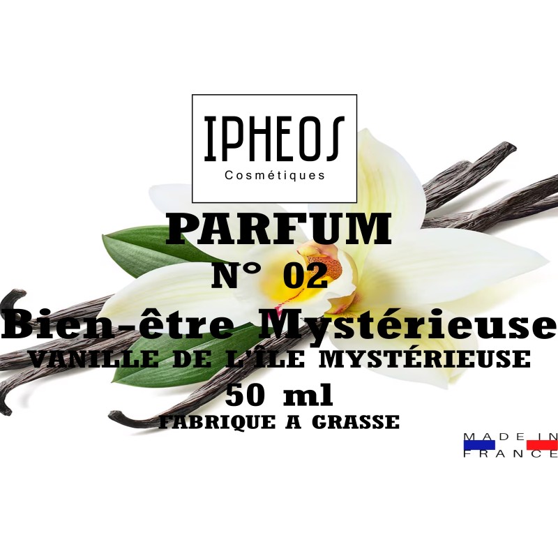 Eau de parfum bien-être MYSTERIEUSE Vanille des Iles