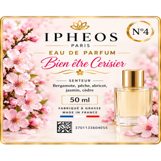 Eau de parfum bien-être CERISIER Fleurs de cerisier et lilas