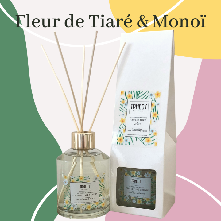 Diffuseur d'Ambiance Fleur de Tiaré & Monoï