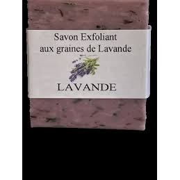 Savon exfoliant Lavande