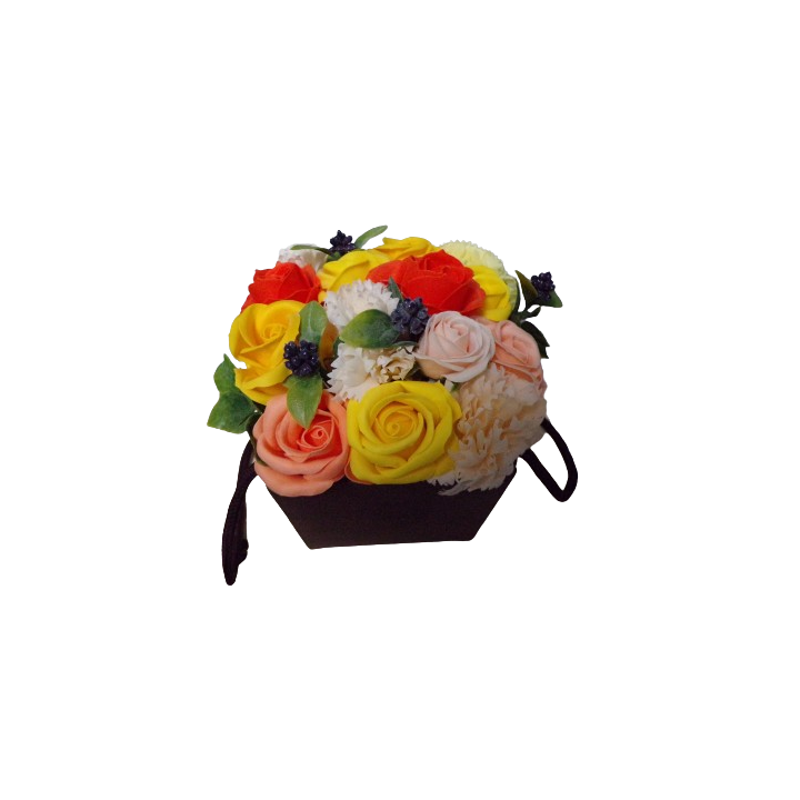 Fleurs de savon de Luxe - JAUNE