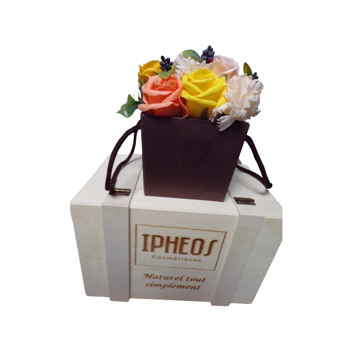 Fleurs de savon de Luxe - JAUNE