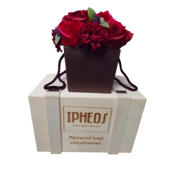 Fleurs de savon de Luxe - ROUGE