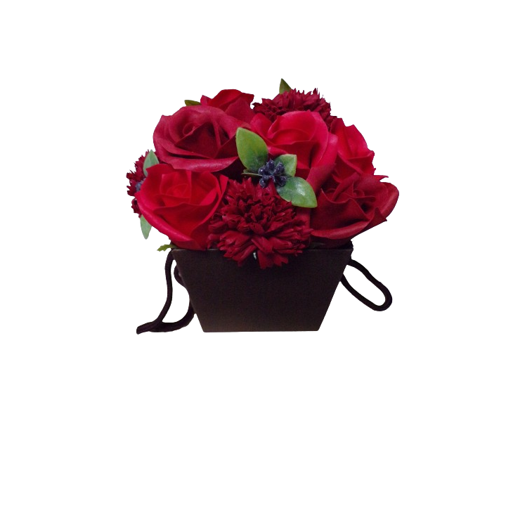 Fleurs de savon de Luxe - ROUGE